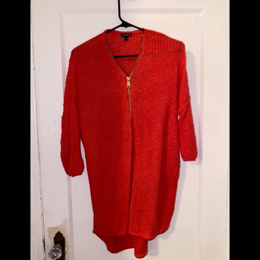 Express Zip Up Sweater - Picture 1 of 2